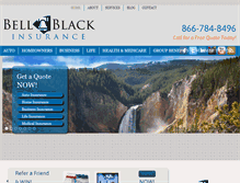 Tablet Screenshot of bellblack.com